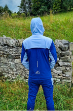 Makalu Two-Tone Blue/Navy Blue Activewear Tracksuit