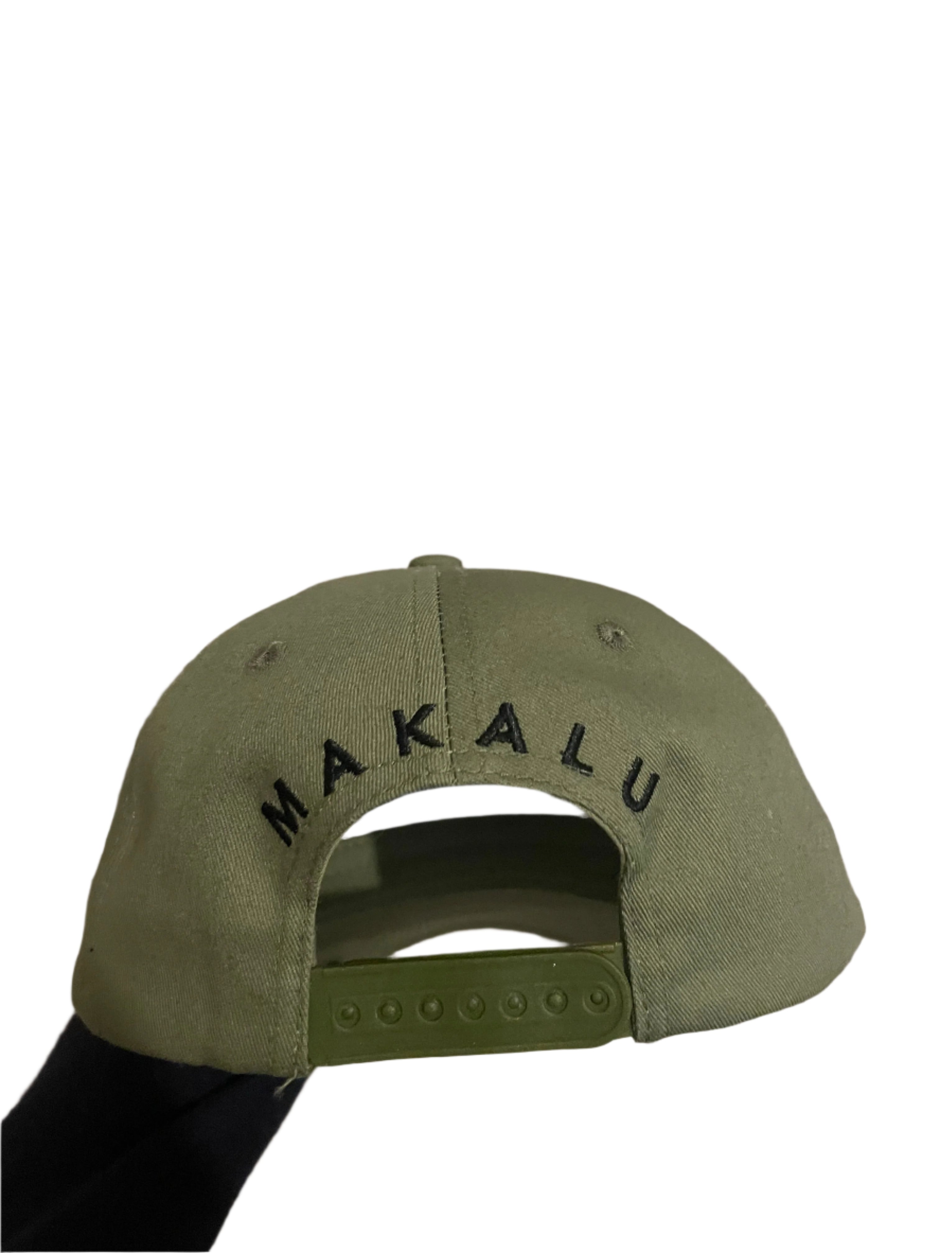 Green 5 panel cap 