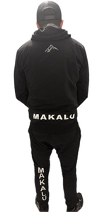 Makalu Black Nylon Tracksuit