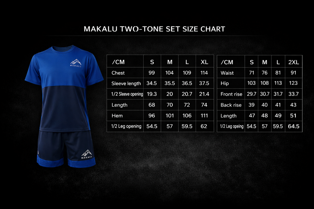 Two‑Tone Blue Short Set: Enkrateia - Limited Units!