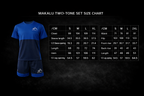 Two‑Tone Blue Short Set: Enkrateia - Limited Units!