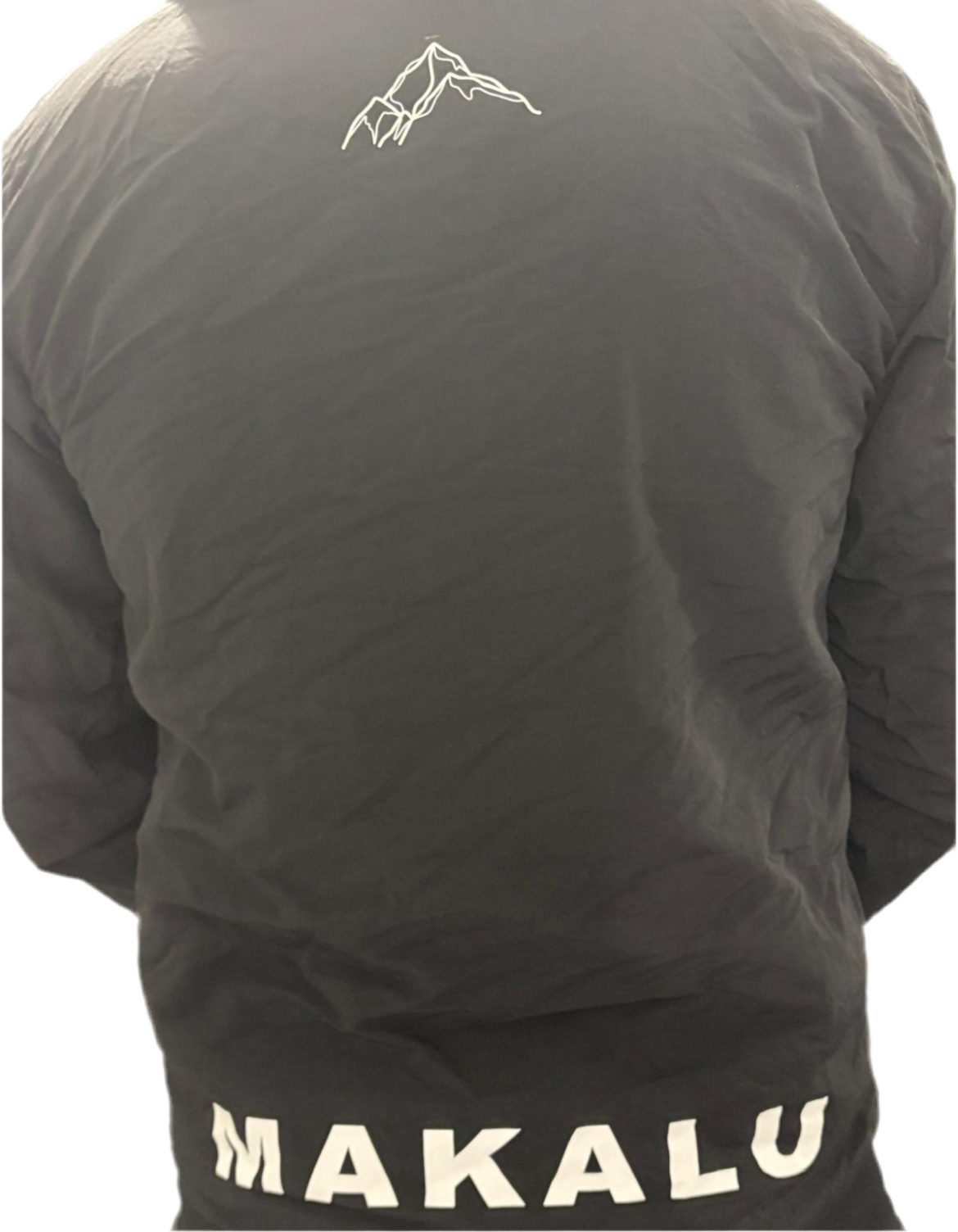 Makalu Black Nylon Tracksuit