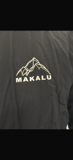 Makalu Black Nylon Tracksuit