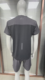 PRE‑ORDER - Two‑Tone GREY Atlas Short Set:  (March Delivery) - Limited Units!