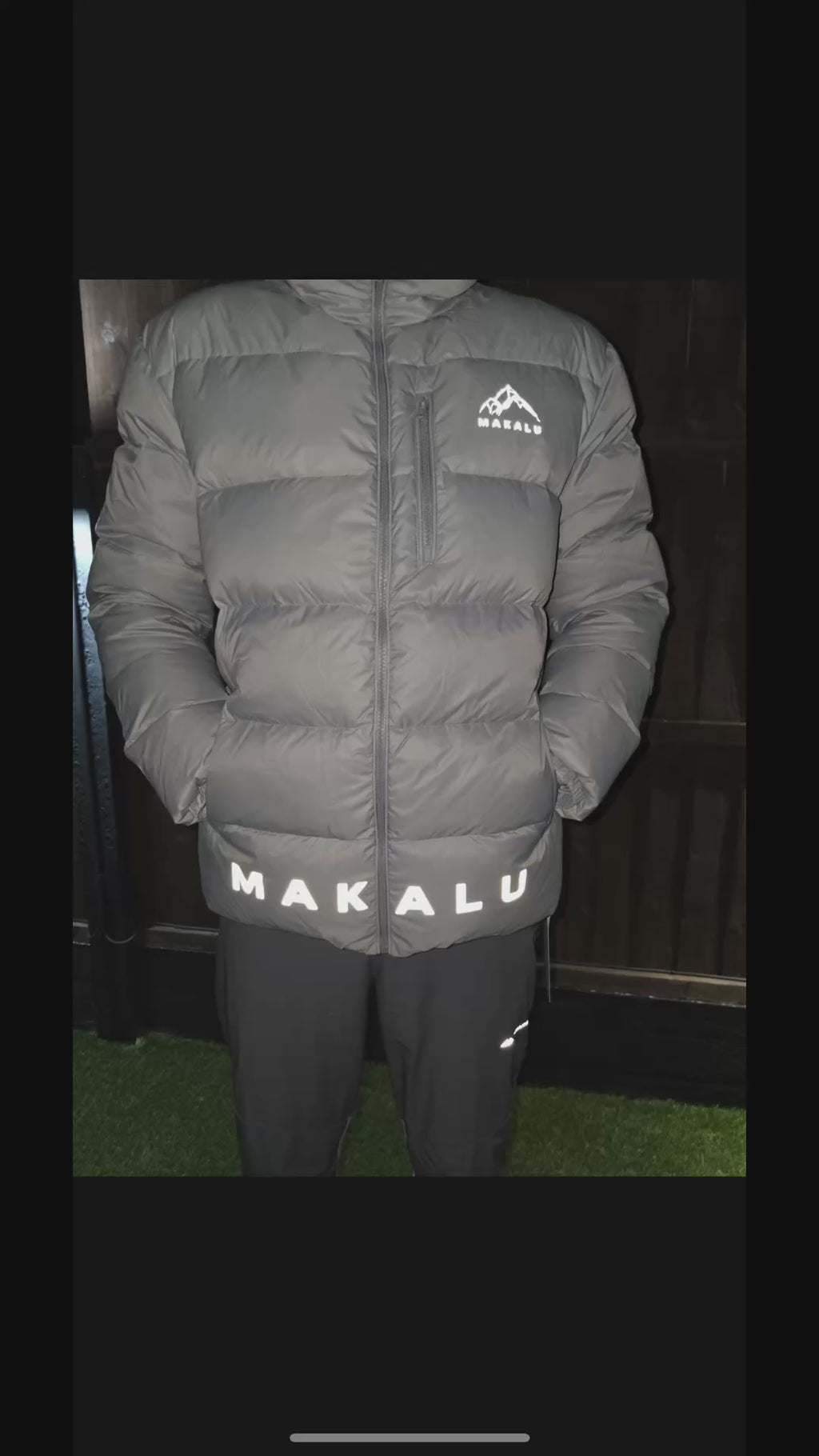 Makalu Grey Voltage Arc Jacket