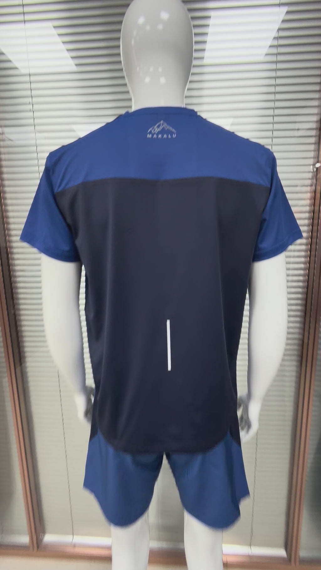 PRE‑ORDER - Two‑Tone Blue Short Set: Enkrateia (March Delivery) - Limited Units!